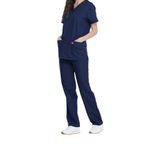 Unisex Scrub Set Top/Trs Navy L