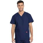 Unisex Scrub Set Top/Trs Navy Xs