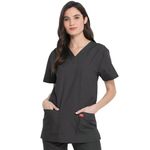 Unisex Scrub Set Top/Trs Pewter 2Xl