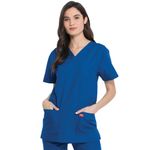 Unisex Scrub Set Top/Trs Ro Blu S