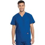 Unisex Scrub Set Top/Trs Ro Blu S