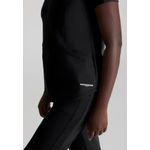 Serene Knit Scrub Top Black Xs