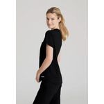 Flow Knit Scrub Top Black S