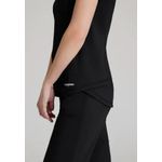 Flow Knit Scrub Top Black 4Xl