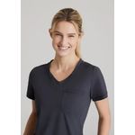 Flow Knit Scrub Top Pewter 4Xl