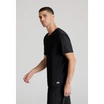 Flex Knit Scrub Top Black 3Xl