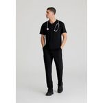 Flex Knit Scrub Top Black 3Xl