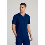 Flex Knit Scrub Top Navy 3Xl