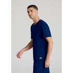 Flex Knit Scrub Top Navy 5Xl