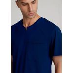 Flex Knit Scrub Top Navy 5Xl