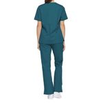 Signature Scrub Top Carib Blue 2Xl
