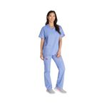 Signature Scrub Top Ceil Xl