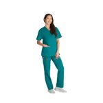 Signature Scrub Top Hunt Green 3Xl