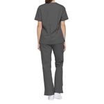 Signature Scrub Top Pewter M