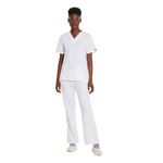 Signature Scrub Top White 2Xl