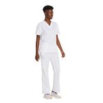 Signature Scrub Top White S