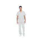 Unisex Scrub Set Top/Trs White M