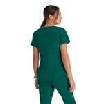 Breeze Womens Scrub Top Hunt Grn 2Xl
