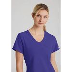 Reliance Womens Scrub Top Grape Xs