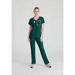 Reliance Womens Scrub Top Hntgrn S