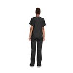 4700 Unisex Scrub Top Black L