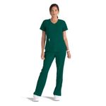 4700 Unisex Scrub Top Carib Blue L