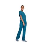 4700 Unisex Scrub Top Carib Blue S