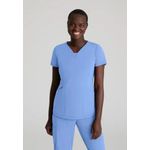 Serene Knit Scrub Top Ceil Xs