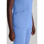 Serene Knit Scrub Top Ceil L