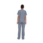 4700 Unisex Scrub Top Grey S