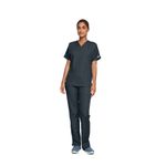 4700 Unisex Scrub Top Pewter Xl