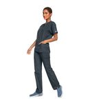 4700 Unisex Scrub Top Pewter Xl