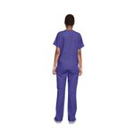 4700 Unisex Scrub Top Grape S