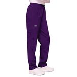 Unisex Scrub Trouser Eggplant Xl