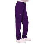 Unisex Scrub Trouser Eggplant Xs