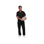 Revolution Scrub Top Black L