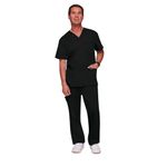Revolution Scrub Top Black L