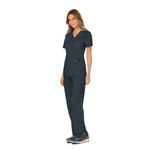 Revolution Mock Wrap Top Pewter M