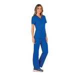 Revolution Mock Wrap Top Ro Blu 3Xl