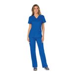 Revolution Mock Wrap Top Ro Blu 2Xs