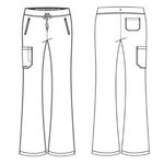 Slip-Ins Glide Pants Tall Ro Blue L
