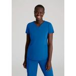 Serene Knit Scrub Top Ro Blue 3Xl