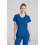Flow Knit Scrub Top Royal Blue Xl