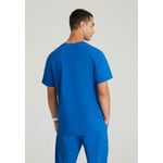 Flex Knit Scrub Top Royal Blue 3Xl