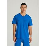 Flex Knit Scrub Top Royal Blue 4Xl