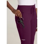 Slipins Rebound Pants Sht Wine Xs