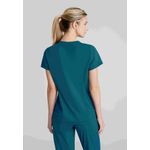 Flow Knit Scrub Top Bahama Blue 3Xl