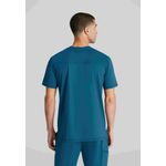 Flex Knit Scrub Top Bah Blue 2Xl
