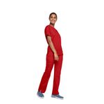 4700 Unisex Scrub Top Red Xl