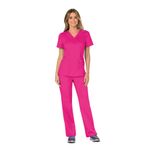 Revolution Mock Wrap Top Epink L